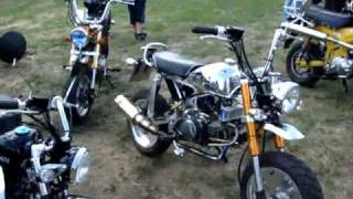 preview picture of video '1. Honda DAX und Monkey Treffen in Brandenburg, Am Mellensee'