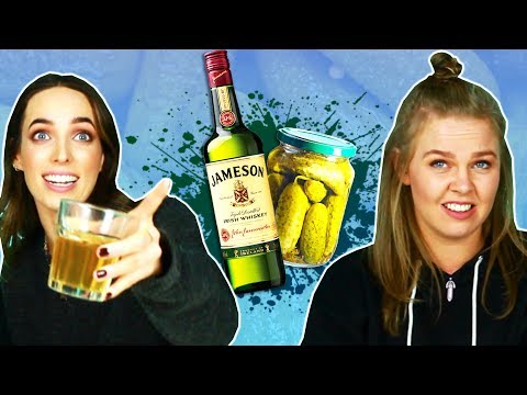 Irish People Try Weird Whiskey Mixes