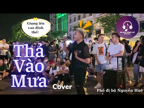 THẢ VÀO MƯA | Chàng Trai Có Giọng Live Cực Đỉnh Khi Cover Ca Khúc Của Trung Quân Idol