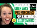 Uber Eats Promo Codes for Existing Uber Eats Promo Codes for Existing