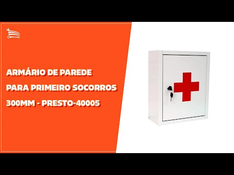 Armário de Parede para Primeiros Socorros PRESTO-40004 - Video