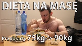 DIETA na MASĘ (przykłady posiłków) MASA NATURALNIE
