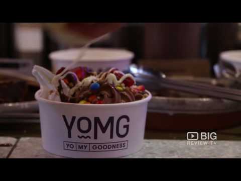YOMG Yo My Goodness Restaurant Melbourne para hambúrgueres, iogurtes e shakes