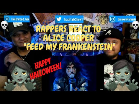 Rappers React To Alice Cooper "Feed My Frankenstein"!!!