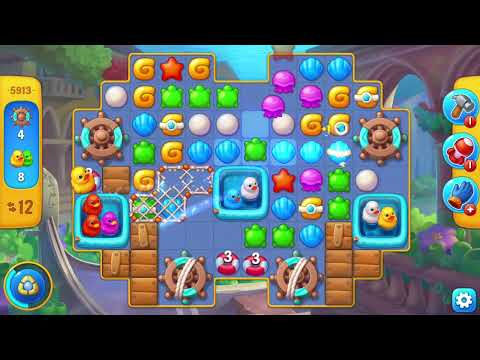 [FISHDOM Walkthrough] Level 5913 (Qua màn - Fishdom)