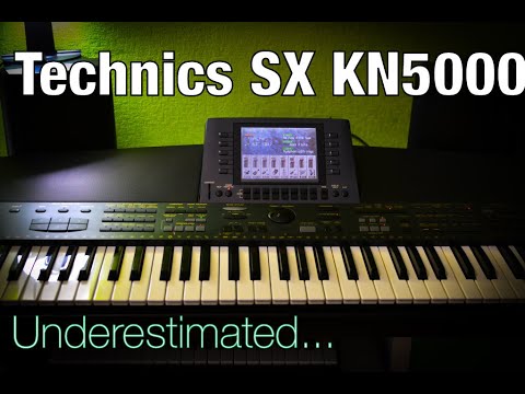 Technics sx KN5000 factory sounds demo
