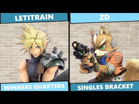 The Locker Room #1: Winners Quarters - LetItRain (Cloud) Vs ZD (Fox) SSBU Singles
