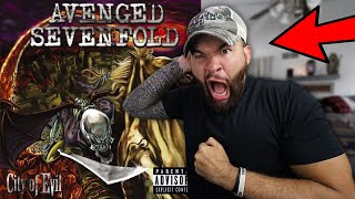 AVENGED SEVENFOLD &quot;TRASHED &amp; SCATTERED&quot; - CITY OF EVIL *REACTION*