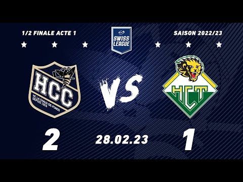 28 février 2023 HC La Chaux-de-Fonds – HC Thurgau (2-1)