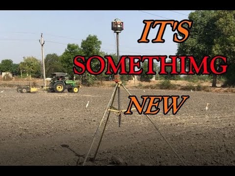 Laser guided land leveller || Laser Land Leveling || MACH CENTER
