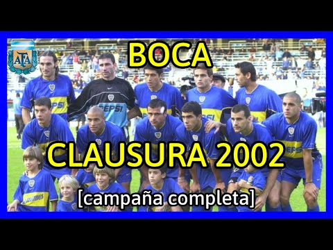 BOCA CLAUSURA 2002 (full campaign)