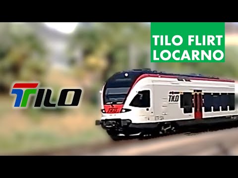 TILO FLIRT (ETR524) @Locarno, Switzerland