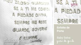 Enfeite Oração Santo Anjo Baby Selva | Ref: 51402