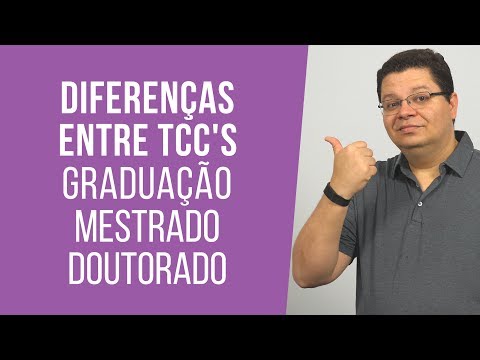Diferenças entre os tipos de TCC: artigo científico, monografia, dissertação e tese