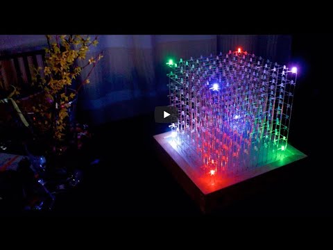 fordøje Forekomme Wreck 8x8x8 RGB LED-Cube : 11 Steps (with Pictures) - Instructables