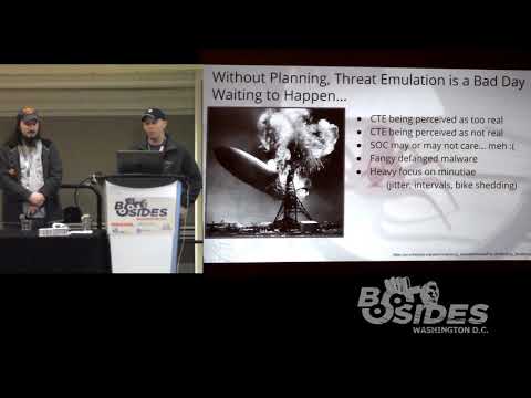 BSides DC 2018 - Endpoint to Internet: Security Control Validation Using Threat Behavior Emulation