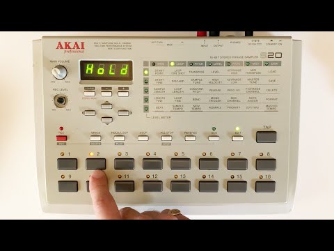 Akai S20 Sampler • How To • Basic Functions (2023)