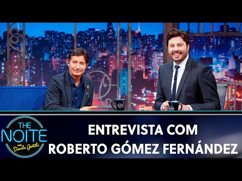 Entrevista com Roberto Gómez Fernández (filho do Roberto Bolaños)| The Noite (29/08/19)