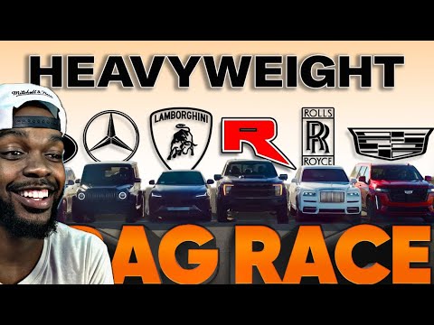 Divine REACTS To Raptor R vs Cullinan, Urus, G63 AMG, Escalade V, Range Rover Drag Race