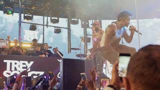50 Cent  Trey Songz perform together LIVE at Drais Nightclub 91517