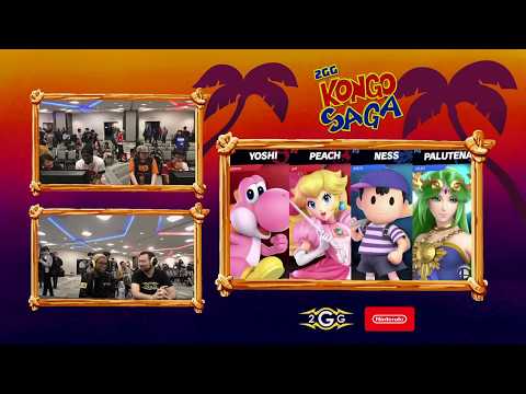 Kongo Saga - tiny/player4 (Red) Vs Jucchan/PSIguy (Blue) Winners Pools - Smash Ultimate