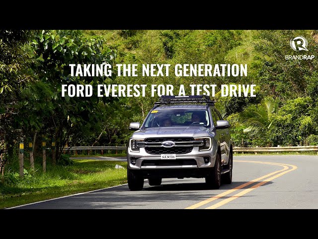WATCH: We take the Next Generation Ford Everest for a test drive