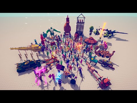 ALL UNITS BATTLE ROYALE | TABS - Totally Accurate Battle Simulator