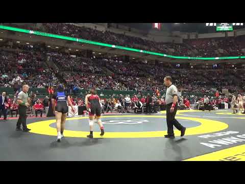 130 Girls Final, Cassia Zammit, Miamisburg vs Cadence Wallace, Port Clinton