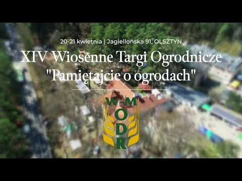 Zapraszamy na XIV Wiosenne Targi Ogrodnicze "Pamiętajcie o ogrodach" ! :)