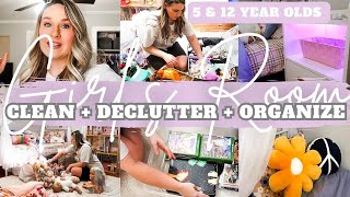 SHARED GIRLS ROOM DEEP CLEANING MOTIVATION + DECLUTTER & ORGANIZE | MarieLove