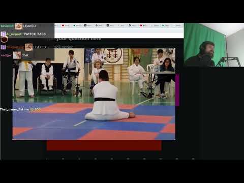 Forsen reacts to Adapted Karate   Disability Karate Federation