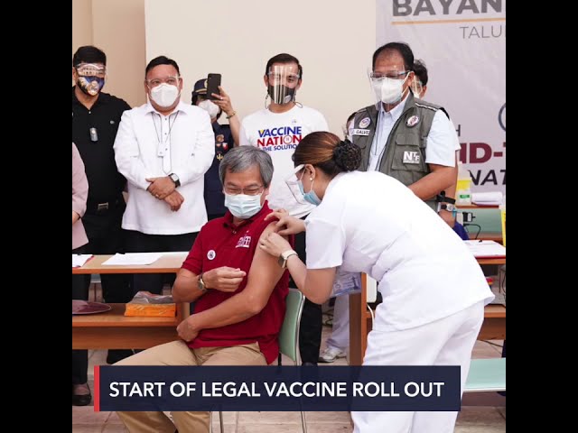 Philippines begins legally rolling out first COVID-19 vaccines