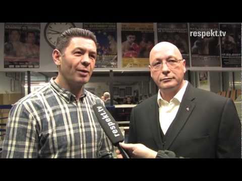 Uwe Hück und Luan Krasniqi zeigen gemeinsam Respekt