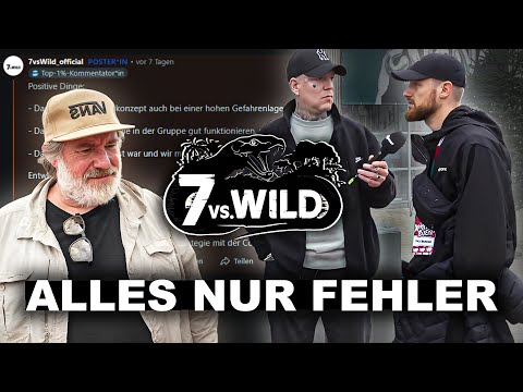 FRITZ STATEMENT zu 7 VS. WILD und FEHLER der UNFÄHIGEN PRODUKTION bei STAFFEL 5!