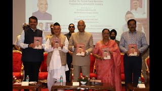 21.09.2022 : Former President of India released the book base on Maharashtra Governor