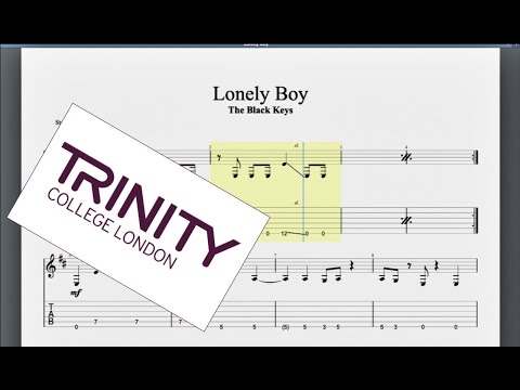 Lonely Boy Trinity Grade 3 Guitar