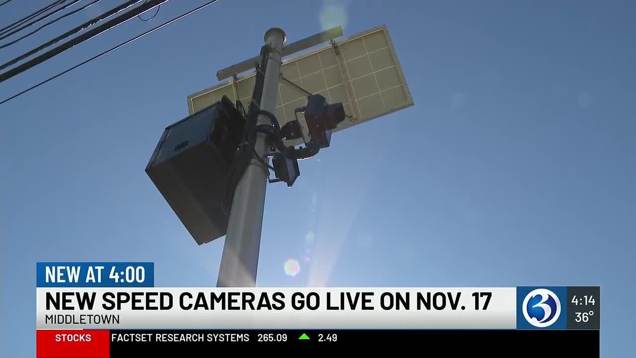 Middletown to activate two additional speed cameras