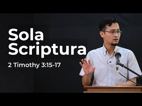 Sola Scriptura