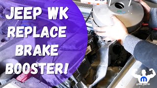 jeep cherokee brake booster replacement