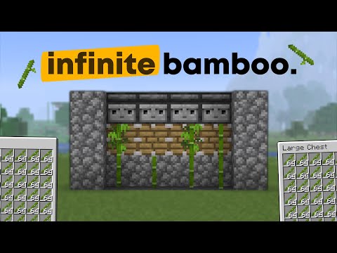The BEST Minecraft Bamboo Farm 1.21+ (Java)