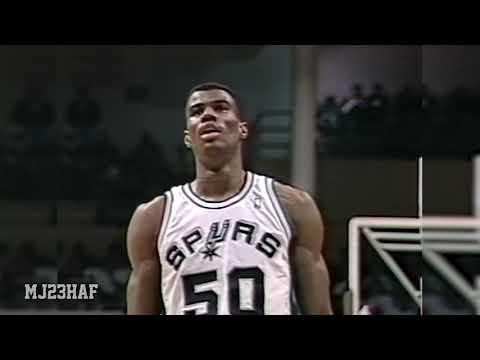 MJ Hard Foul on David Robinson and then He Apologize (1990.02.03)