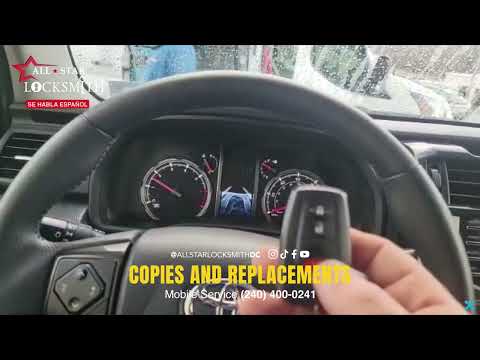 2022 4Runner Smart Key Programming 🔑 🚘