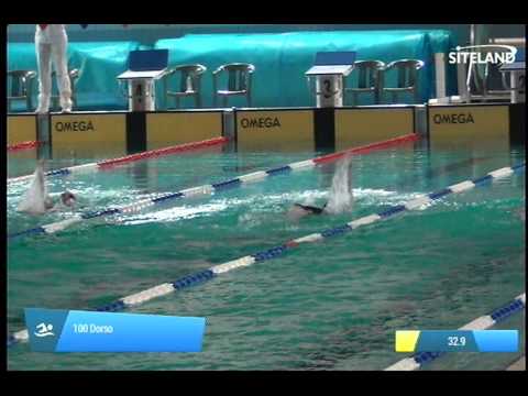 Serie 4 dei 100 Dorso  Assoluti Femmine Master - Campionati Regionali Masters 2014 di Veneto e Friu