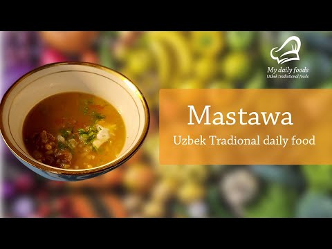 Mastawa | Popular Food In UZBEKISTAN (Eng Sub) #food