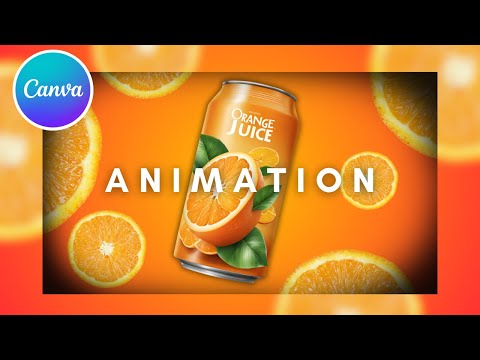 Motion Graphics Tutorial in Canva Create Food Video Ads in Canva