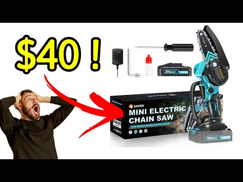 SAKER Mini Chainsaw, Quick Review