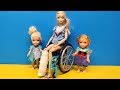 Leg Cast Elsa And Anna Toddlers Barbie Is The Doctor