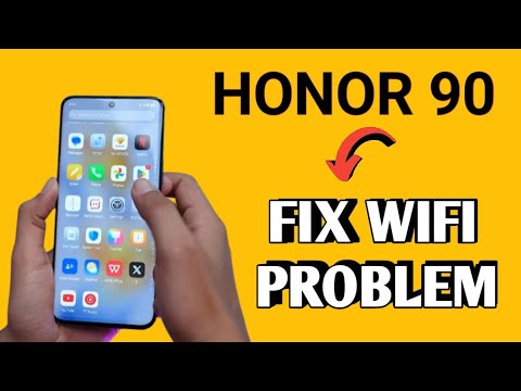 Honor 90 : How to fix wifi problem, Honor wifi not connecting, Honor wifi not working