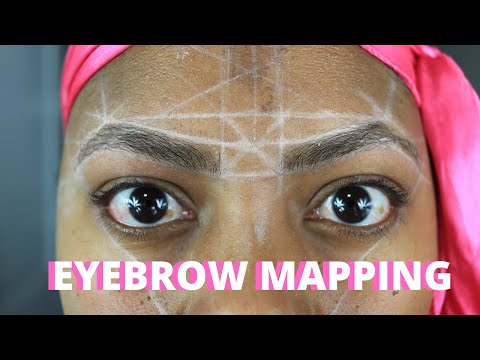 HOW TO EYEBROW MAPPING: IS IT DIY FRIENDLY? ALSO.. WE DOING HENNA BROWS!