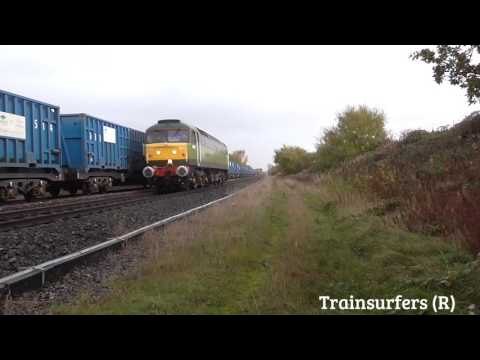 FL Class 47 No. 47830 0Z47 Crewe Basford Hall - Crewe Basford Hall @ Denton Jn on 10.11.16 - HD
